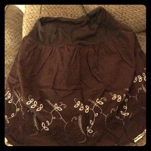 Brown skirt